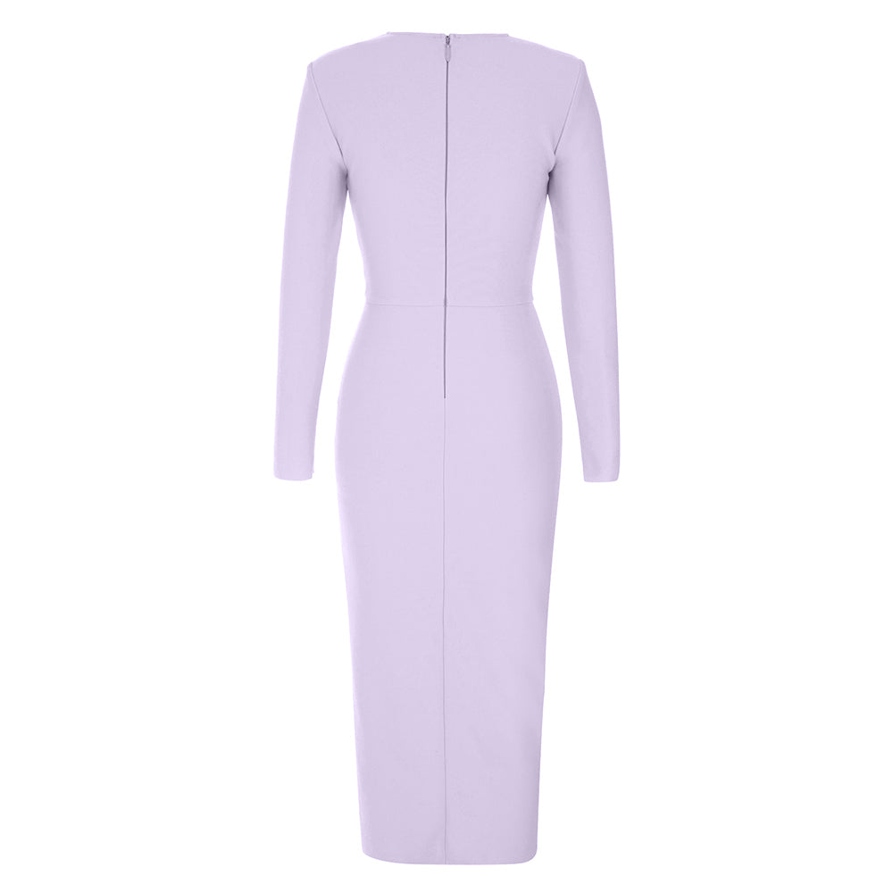 Long Sleeve Midi Dress HV9529