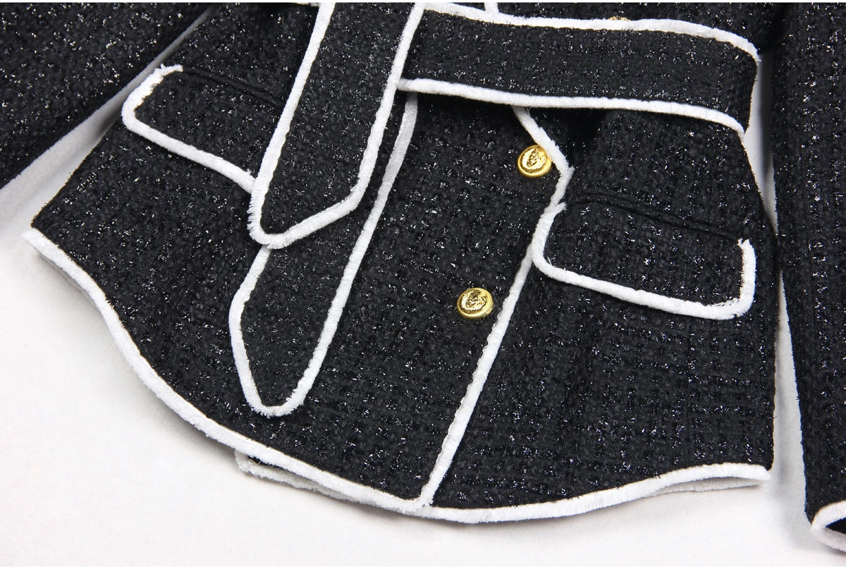 Long Sleeve Sparkly Blazer