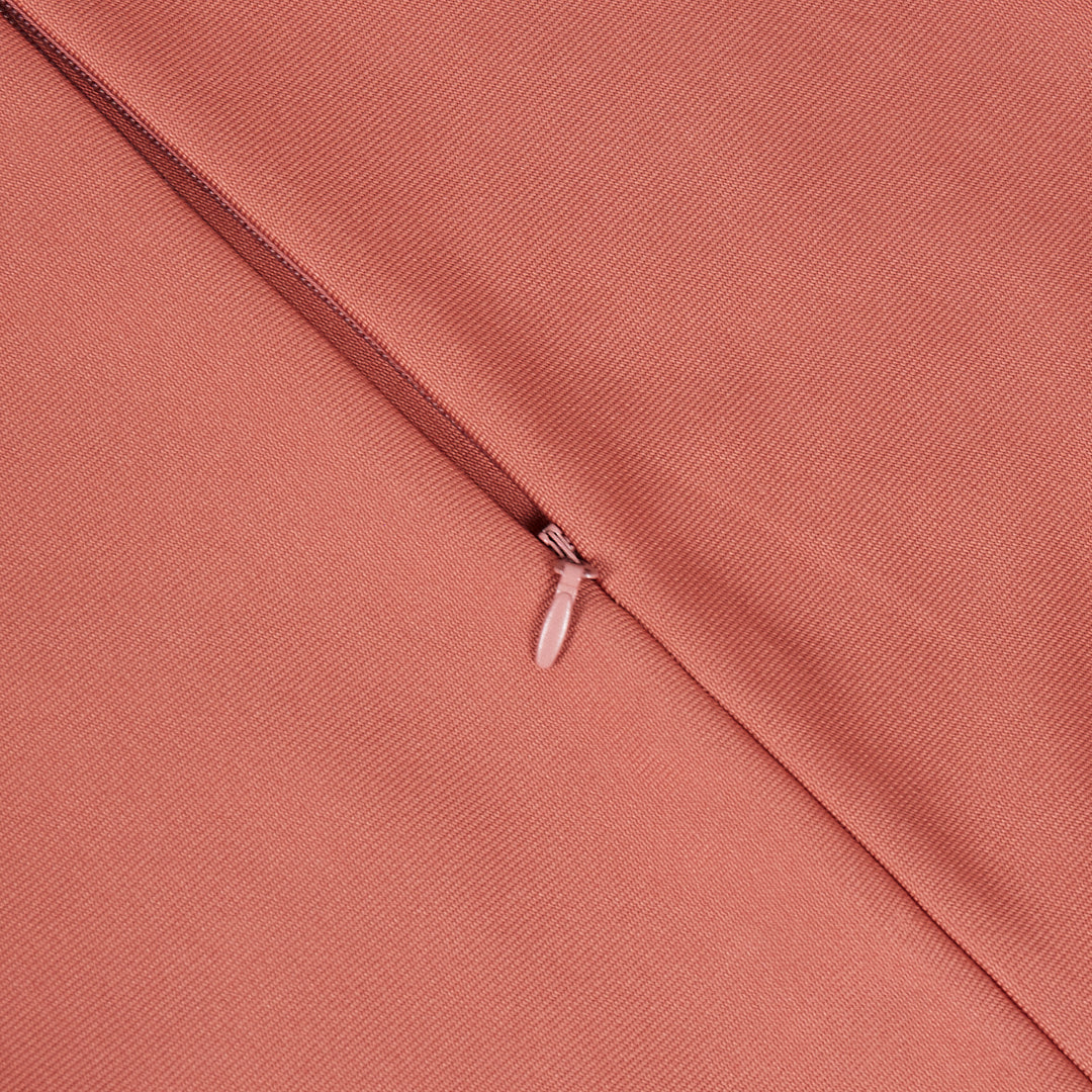 Halter Tassel Detail Maxi Dress Rust