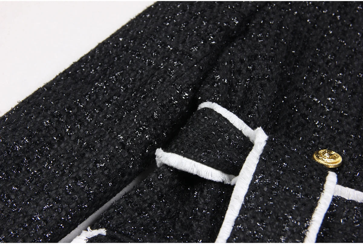 Long Sleeve Sparkly Blazer