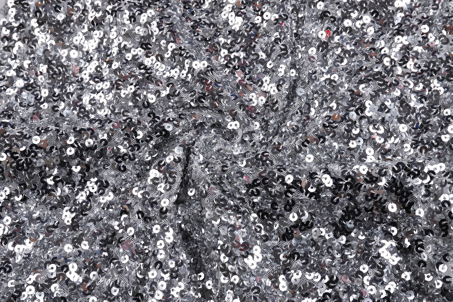 Feather Detail Sequin Midi Dress Pink White