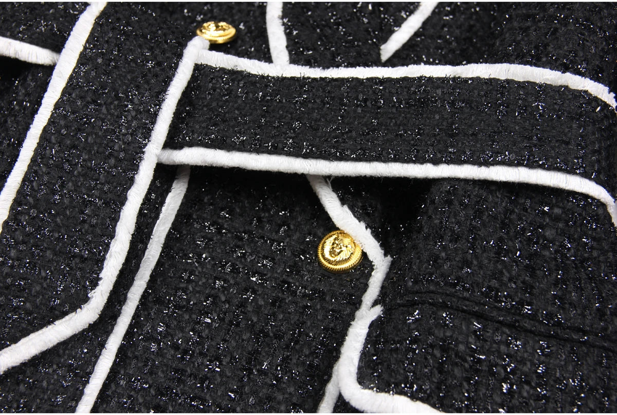 Long Sleeve Sparkly Blazer
