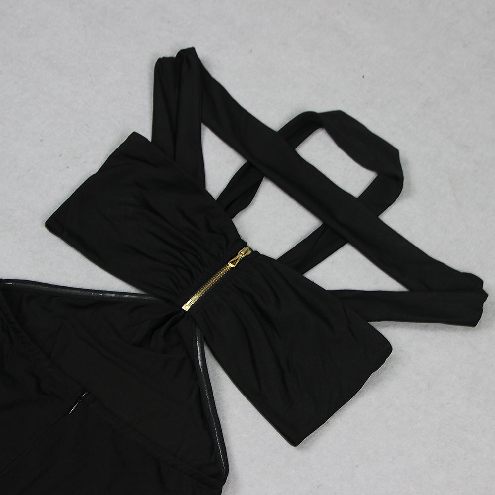 Halter Bardot Maxi Dress HV1308