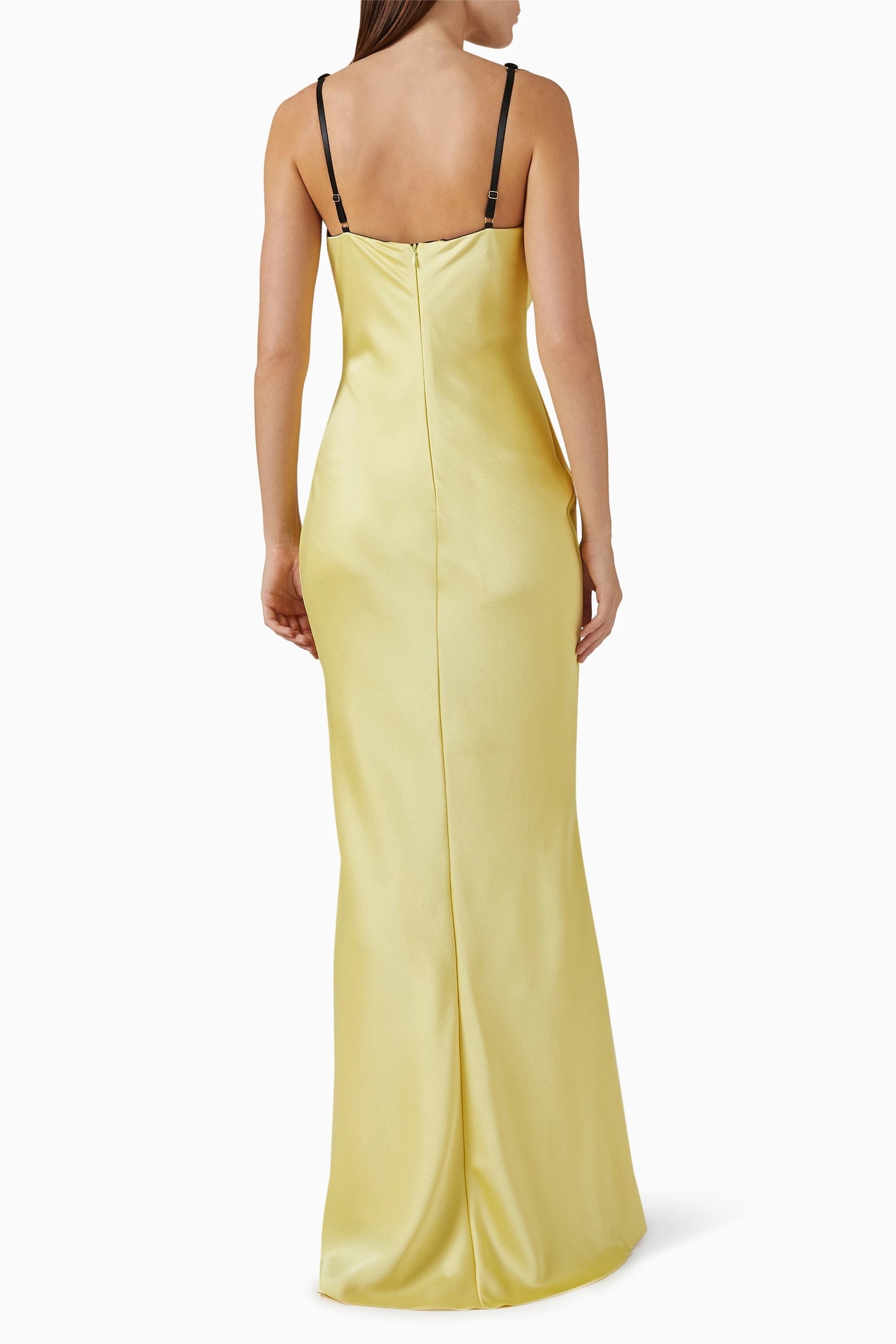 Velvet Bustier Maxi Dress HV1895