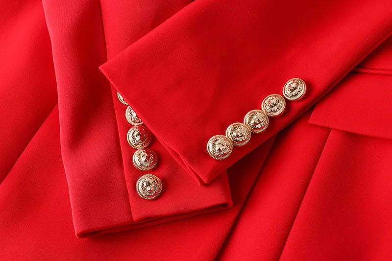 Long Sleeve Satin Lapel Blazer Dress