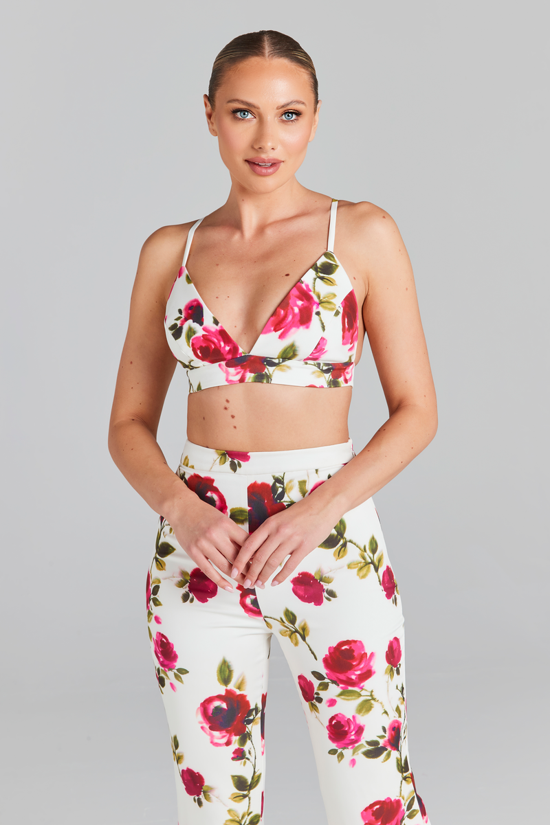 Floral Three Piece Suit HV9975