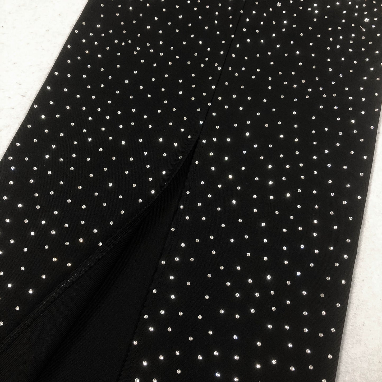 Crystal Covered Maxi Dress Black HV2021