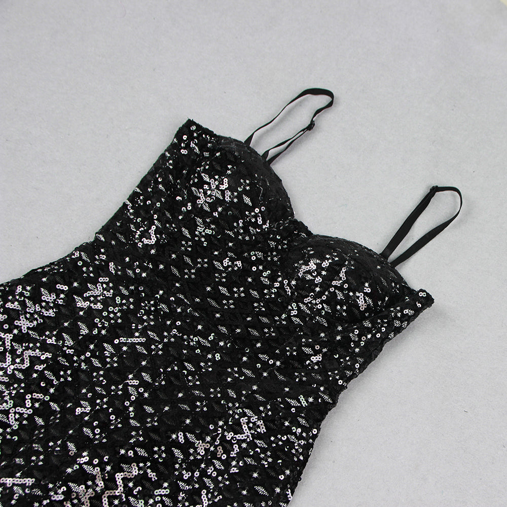Sequin Jumpsuit HV9504