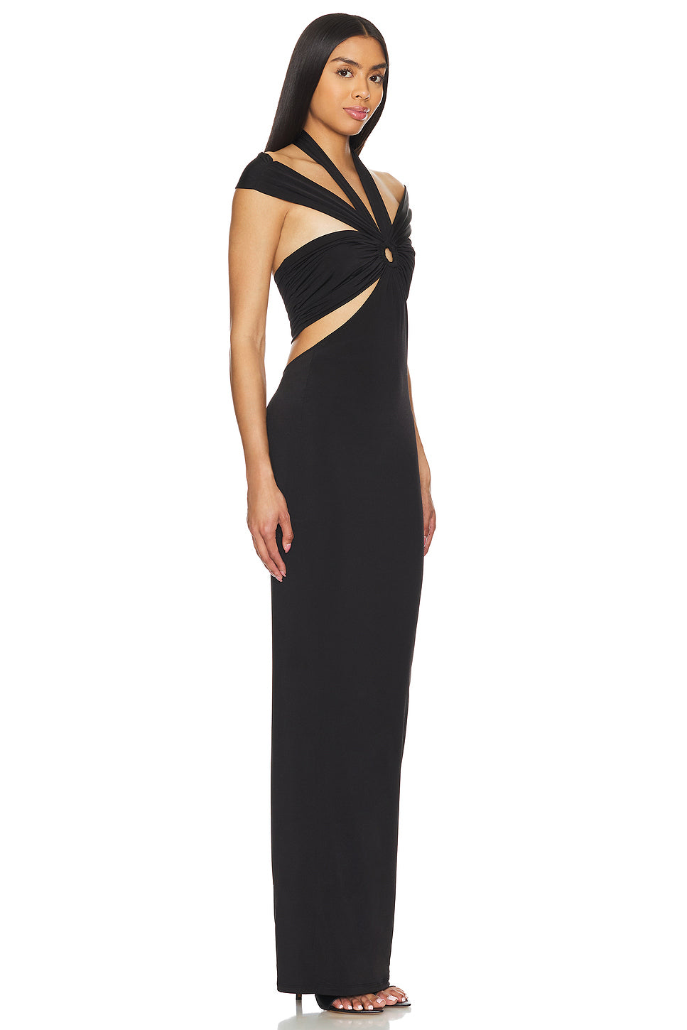 Halter Bardot Maxi Dress HV1308