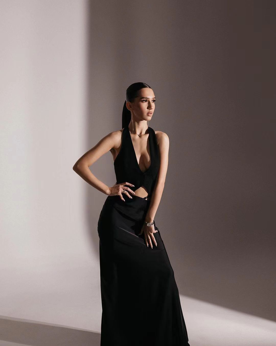 Halter Two Piece Jumpsuit HV1754