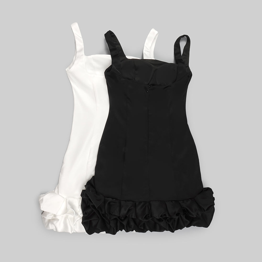 Puff Hem Dress HV9400