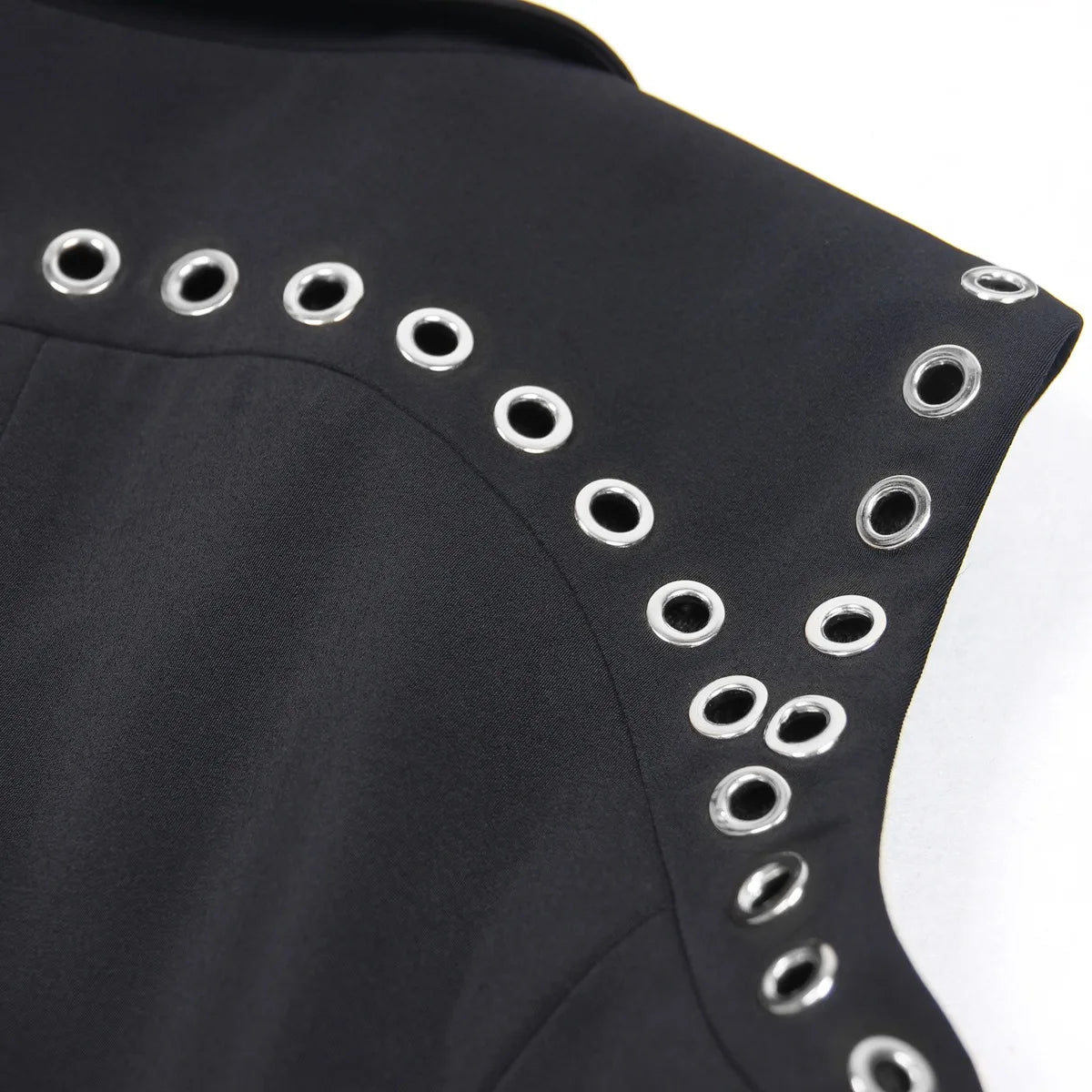 Sleeveless Studded Blazer Dress