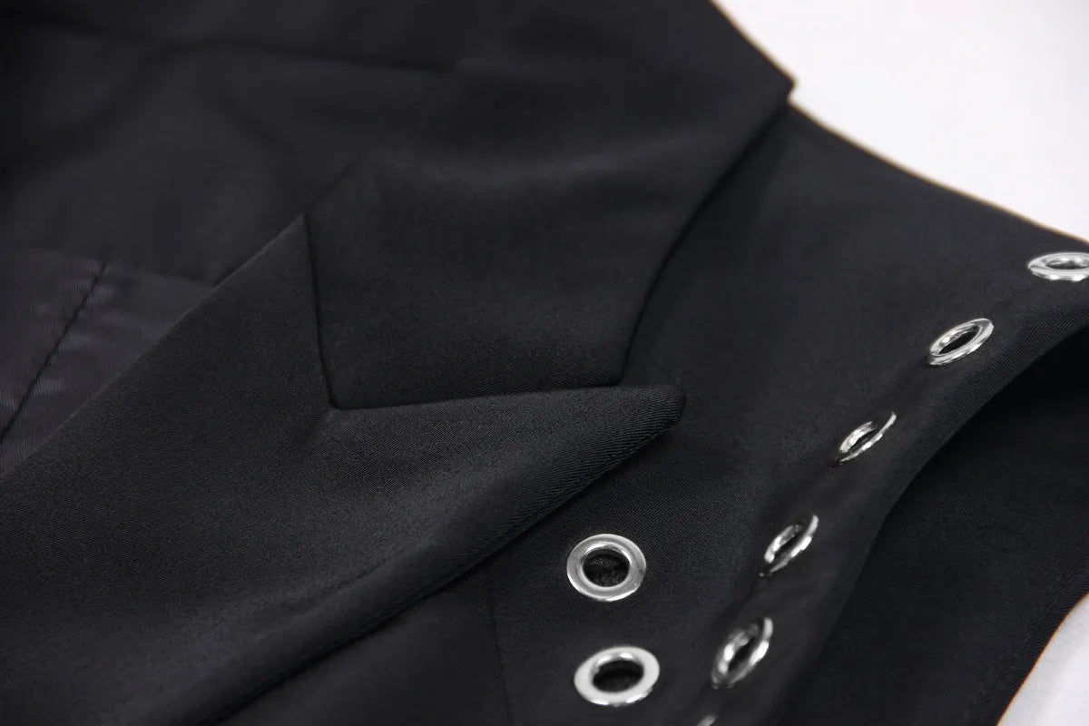 Sleeveless Studded Blazer Dress