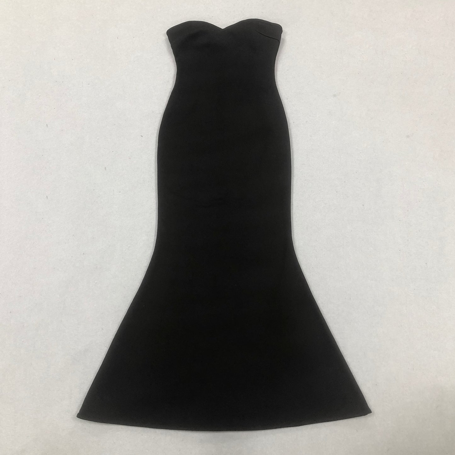 Crystal Overlay Maxi Dress Black