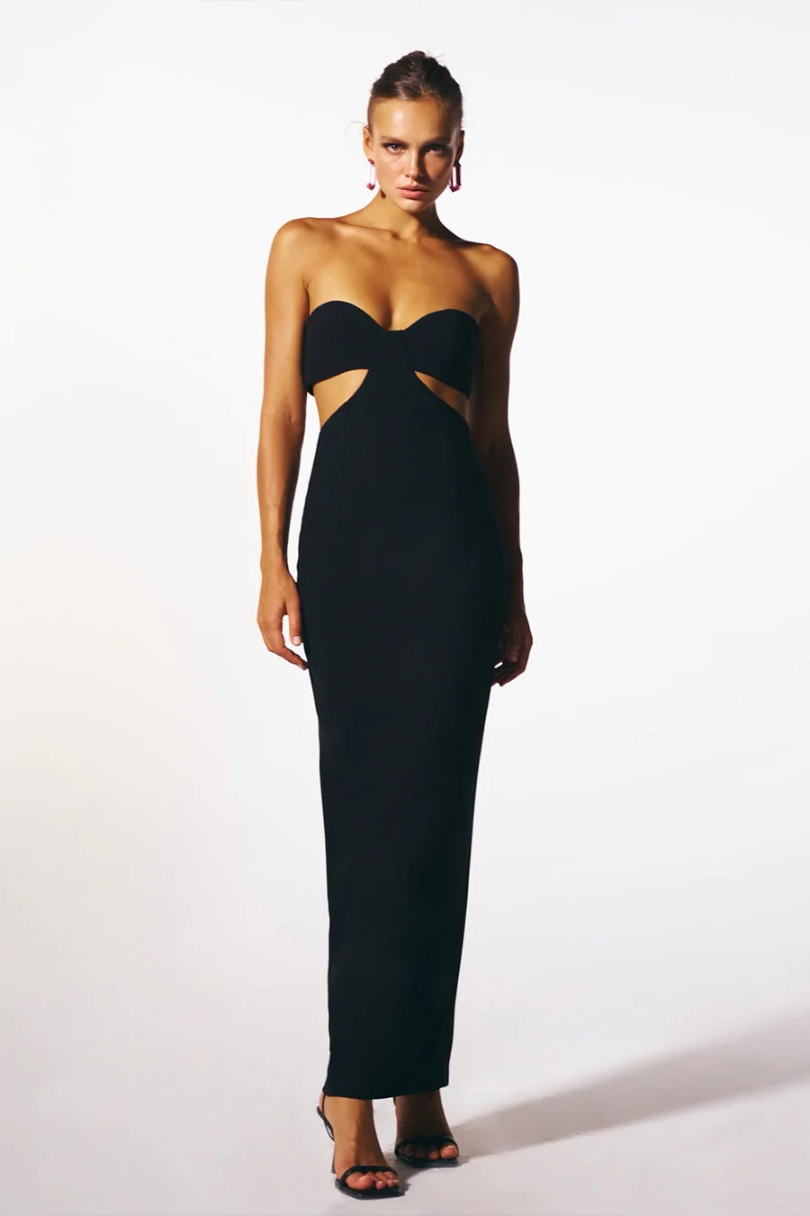 Strapless Bustier Maxi Dress HV9200