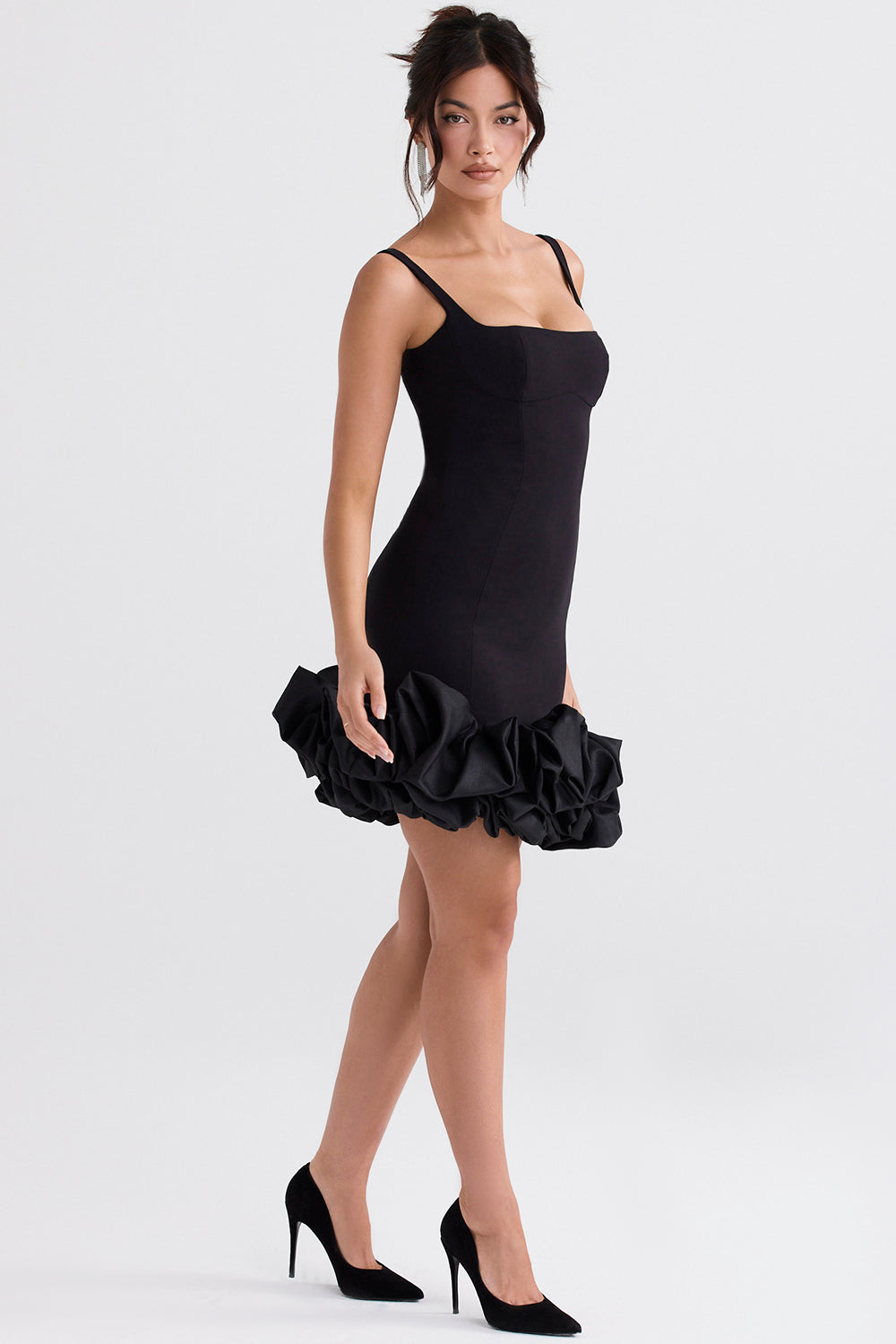 Puff Hem Dress HV9400
