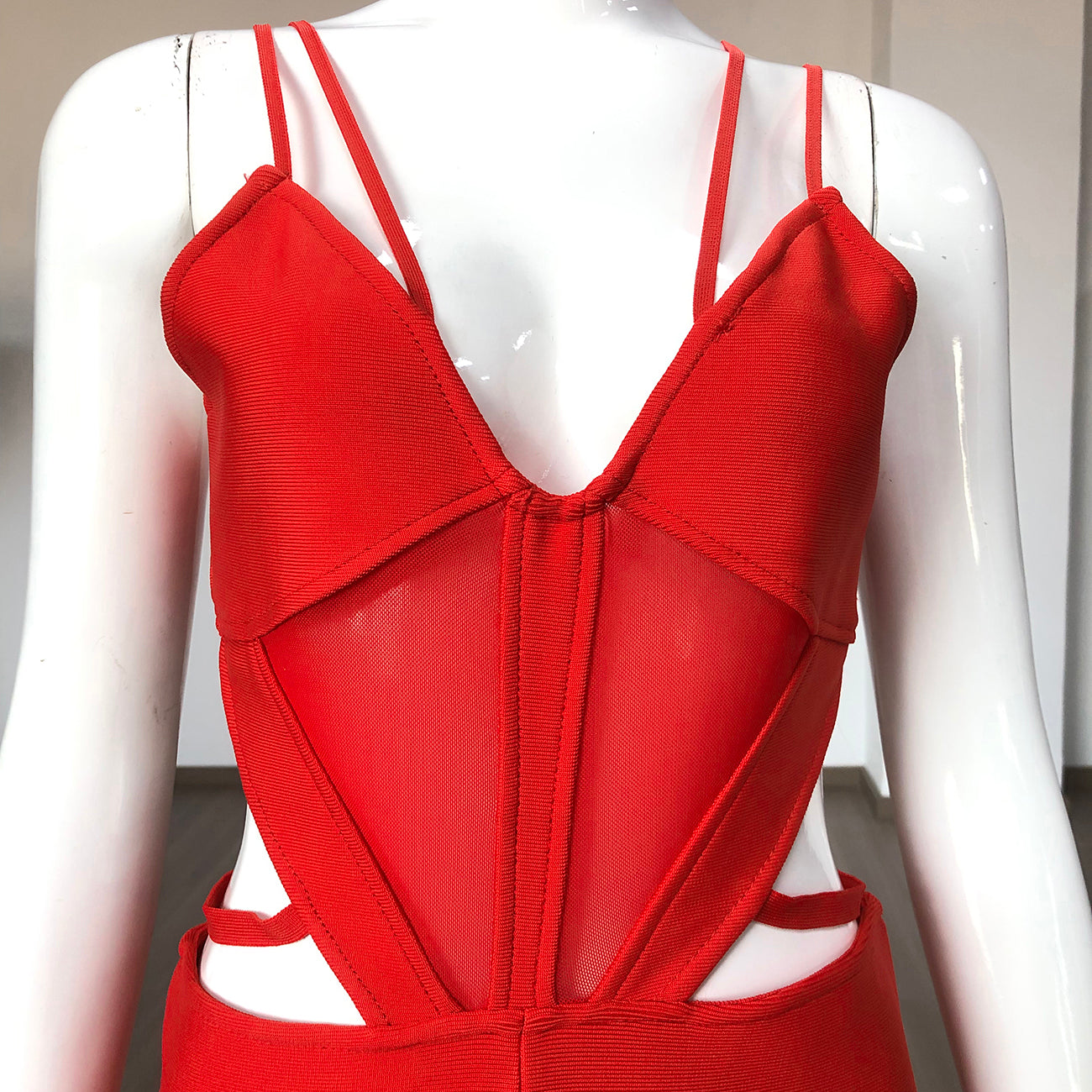 Bustier Cut Out Detail Jumpsuit HV9770