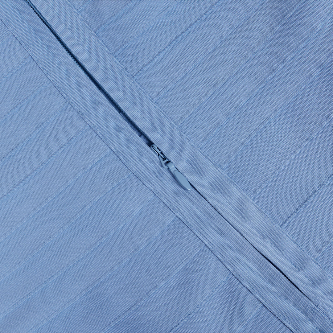 Scalloped Detail A Line Dress