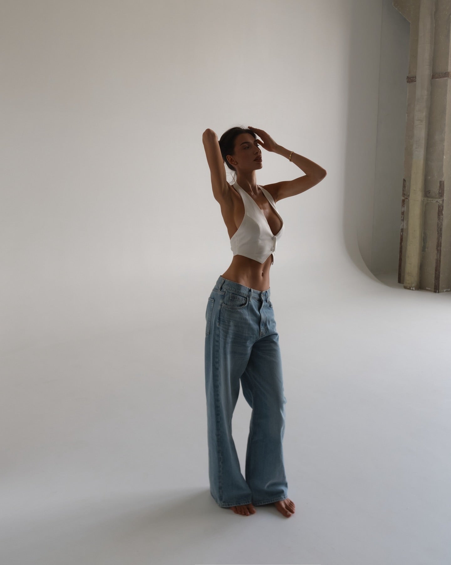 Halter Two Piece Jumpsuit HV1754