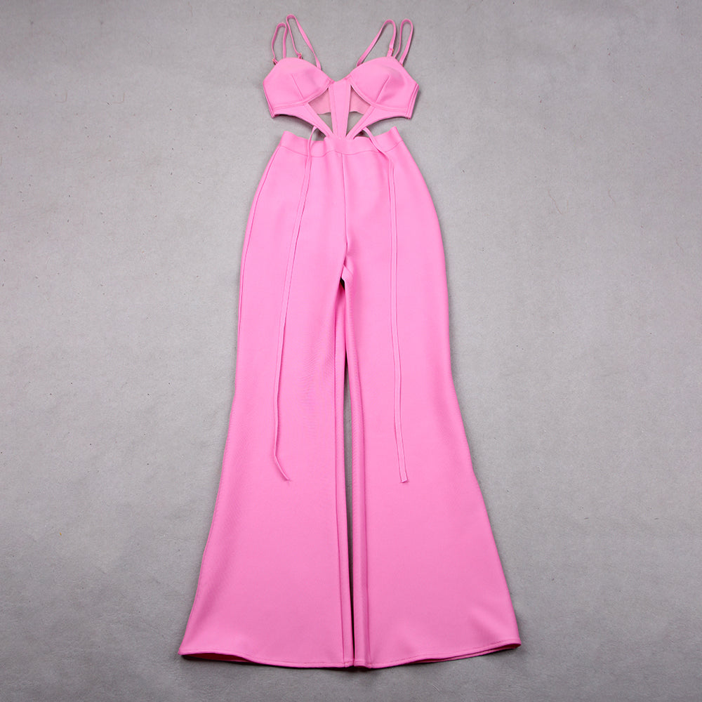 Bustier Cut Out Detail Jumpsuit HV9770