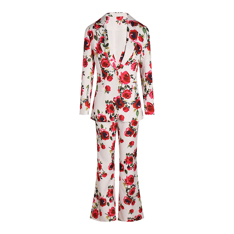 Floral Three Piece Suit HV9975