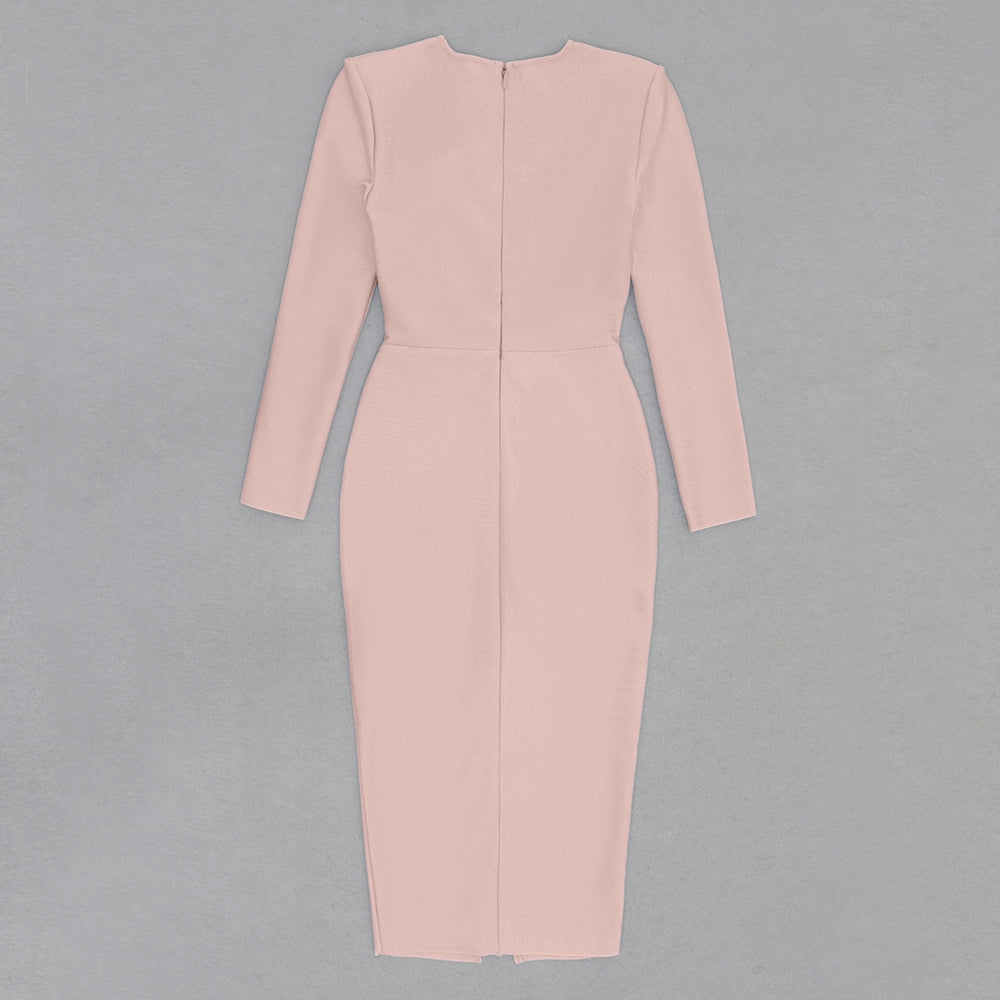 Long Sleeve Midi Dress HV9529