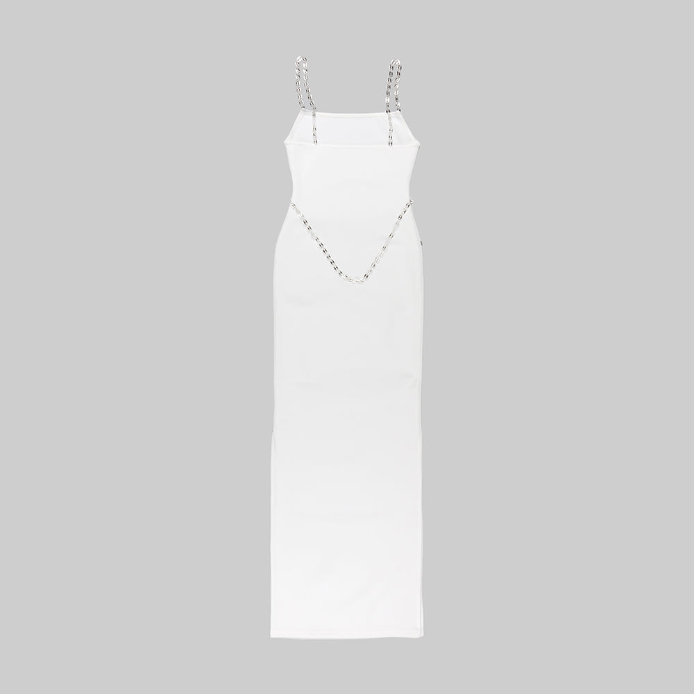 Chain Detail Maxi Dress HV9742