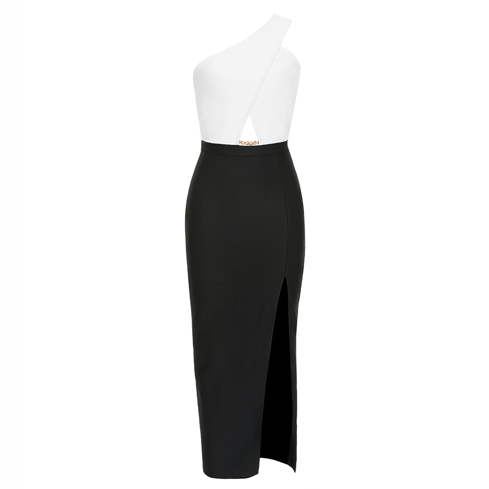 One Shoulder Midi Dress HV9583