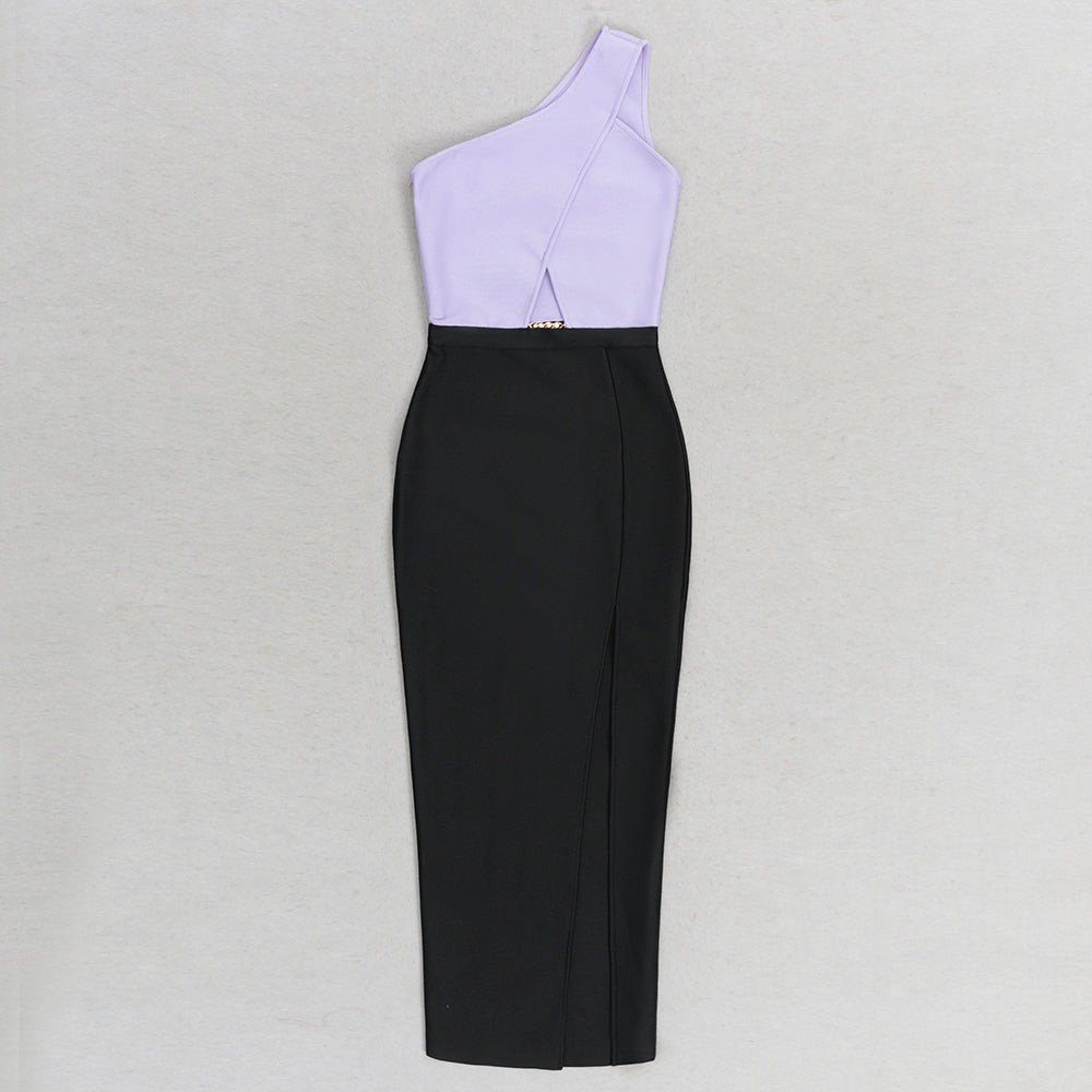 One Shoulder Midi Dress HV9583