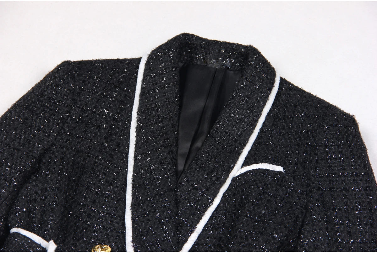 Long Sleeve Sparkly Blazer