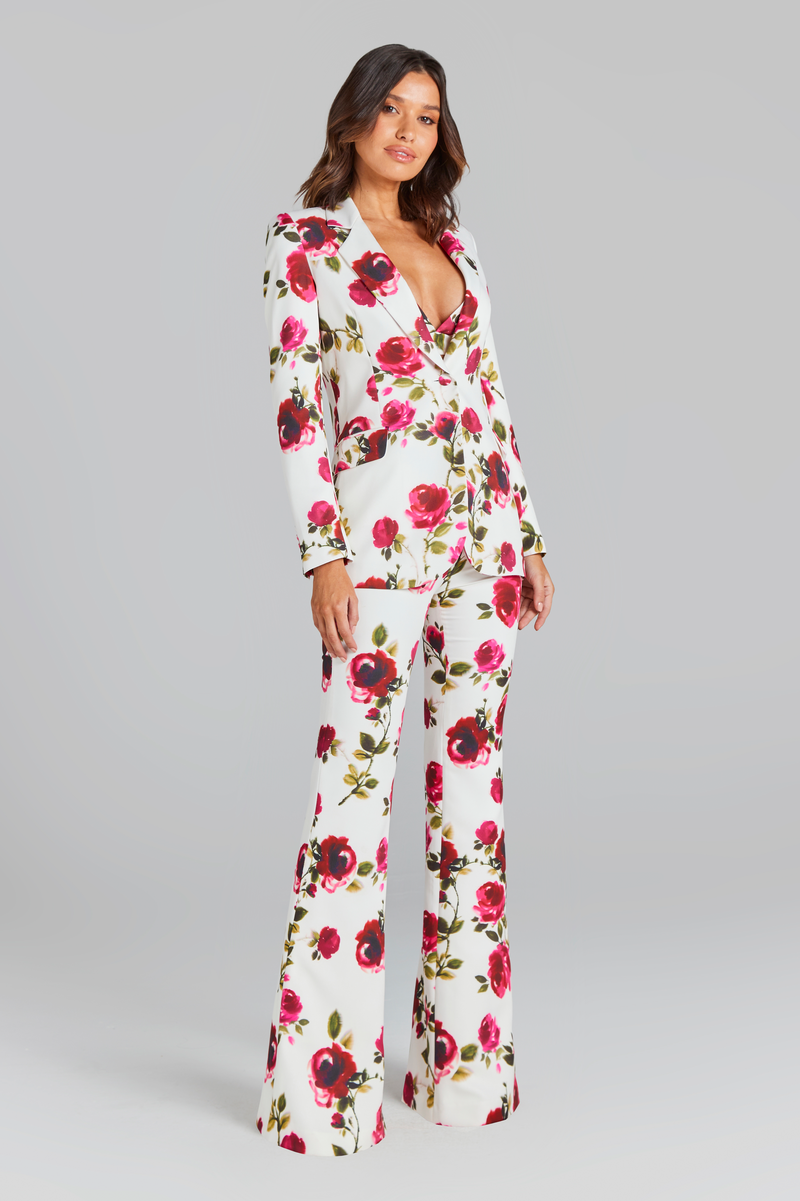 Floral Three Piece Suit HV9975