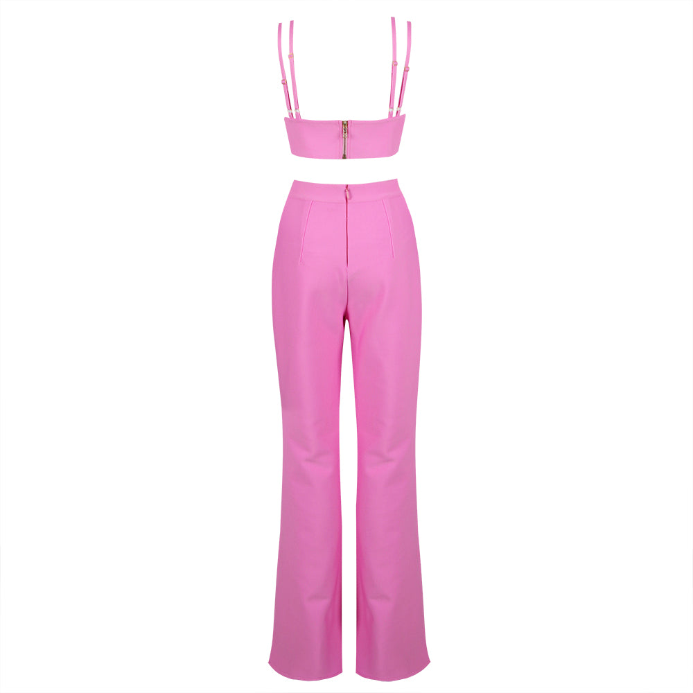 Bustier Cut Out Detail Jumpsuit HV9770