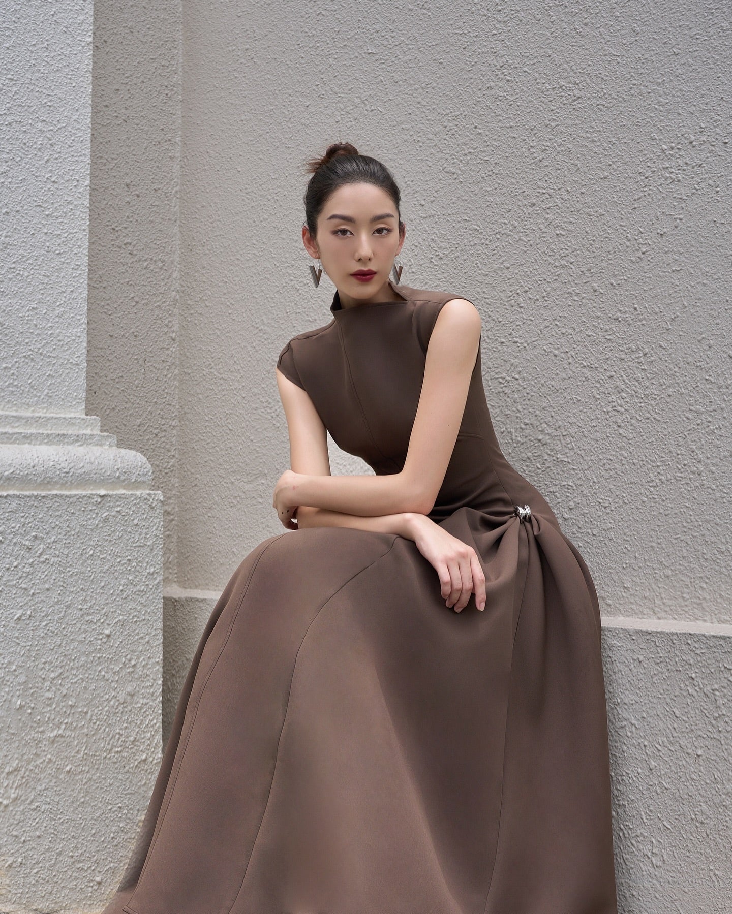 A Line Maxi Dress HV1978