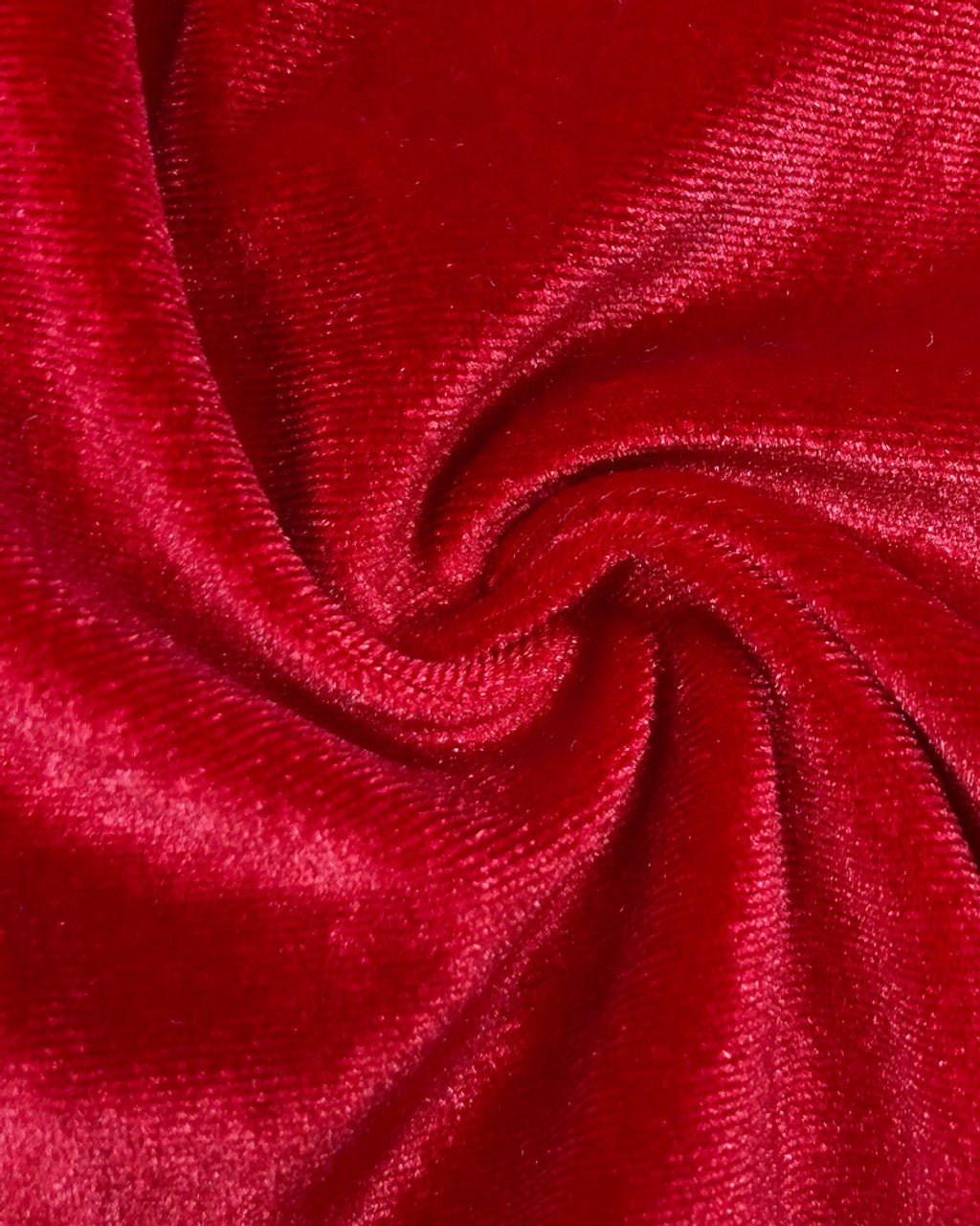 Bustier Detail Velvet Jumpsuit Red