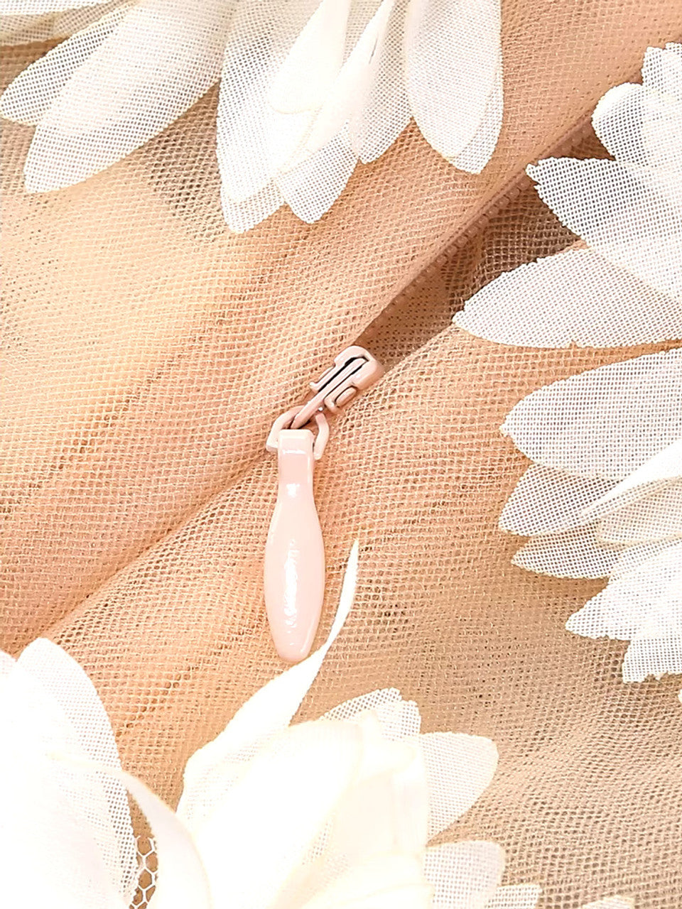Floral Detail Mesh Dress HV1921