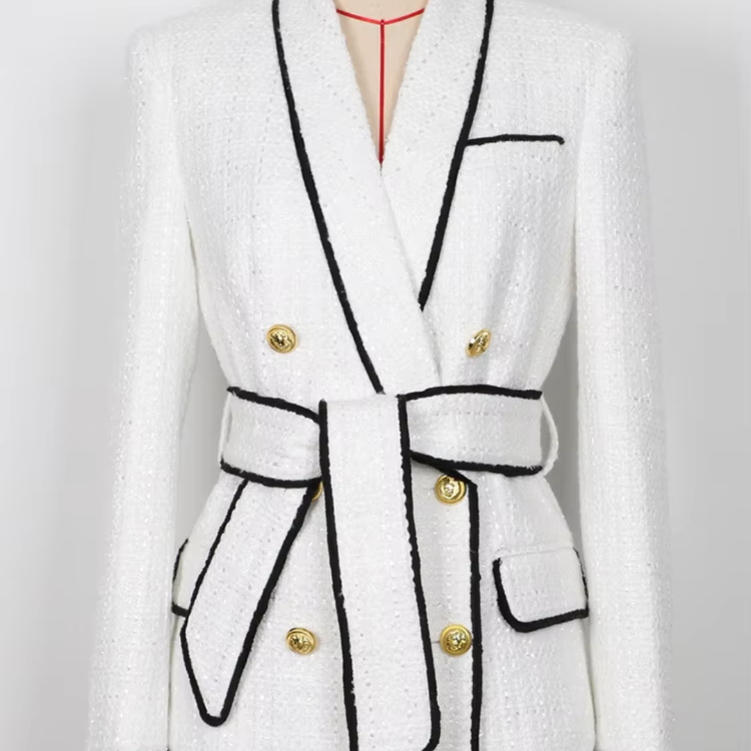 Long Sleeve Sparkly Blazer