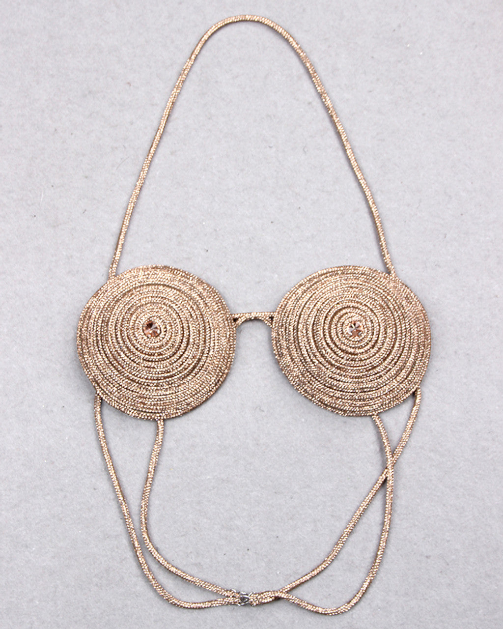 Halter Crystal Bra