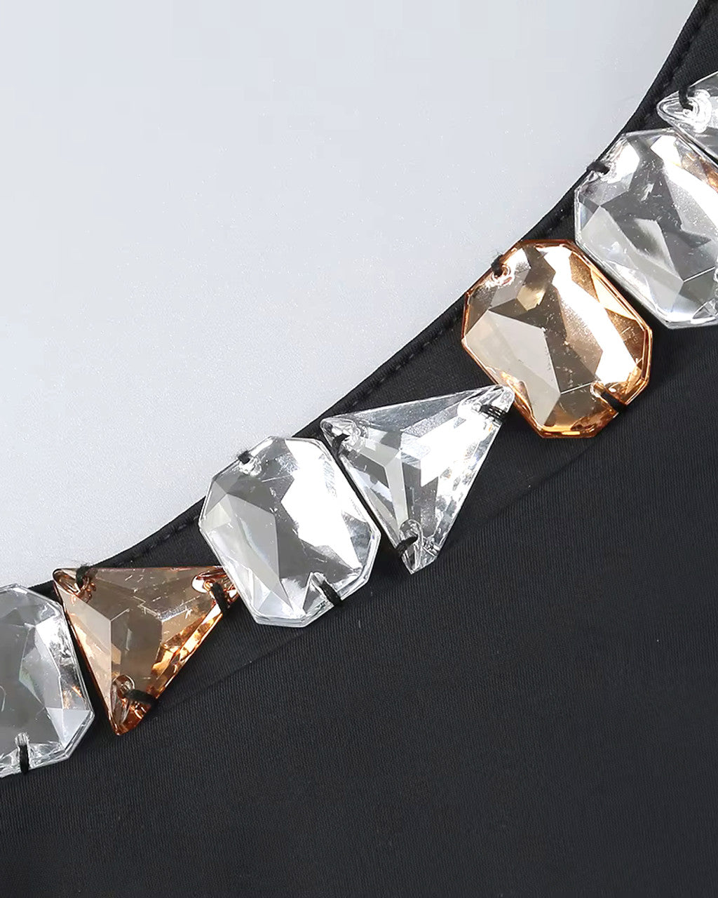 Halter Crystal Cut Out Maxi Dress Black