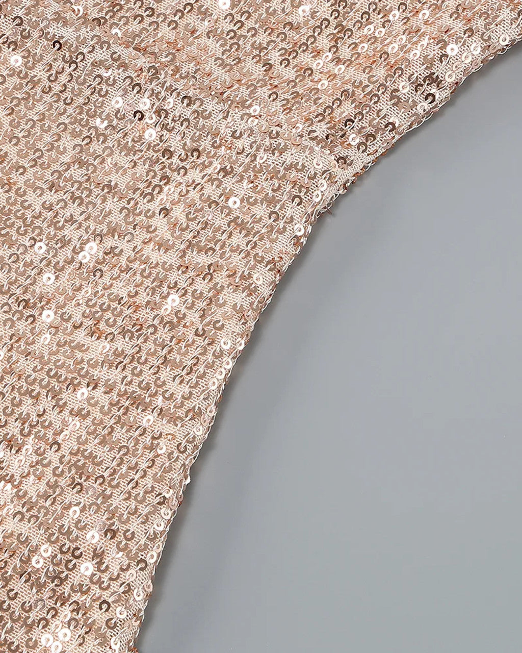 Halter Sequin Maxi Dress Gold