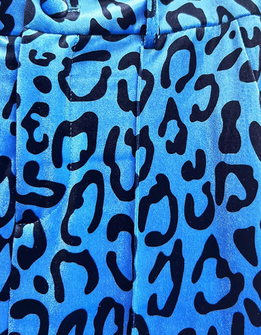 Long Sleeve Animal Print Suit