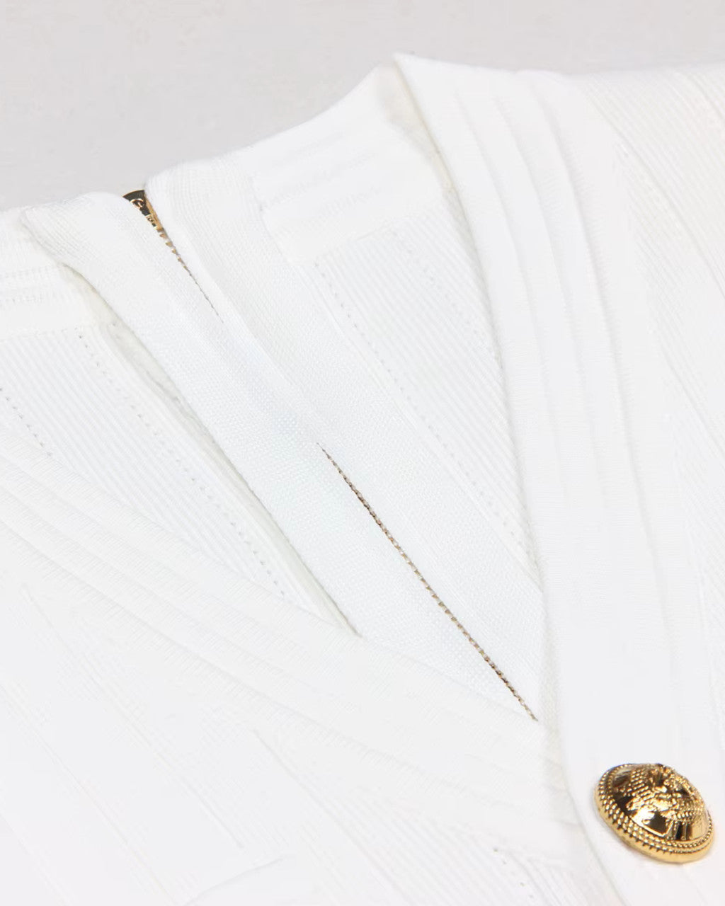 Long Sleeve Button Detail Dress