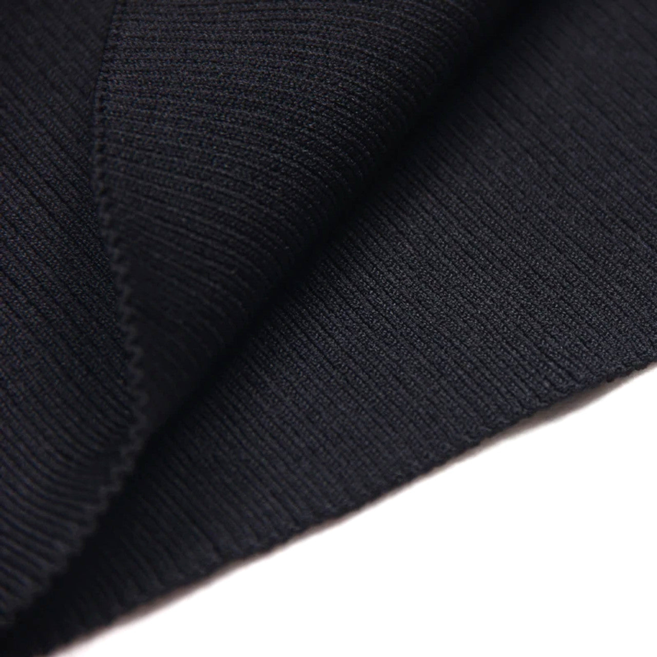 Long Sleeve Button Midi Dress Black