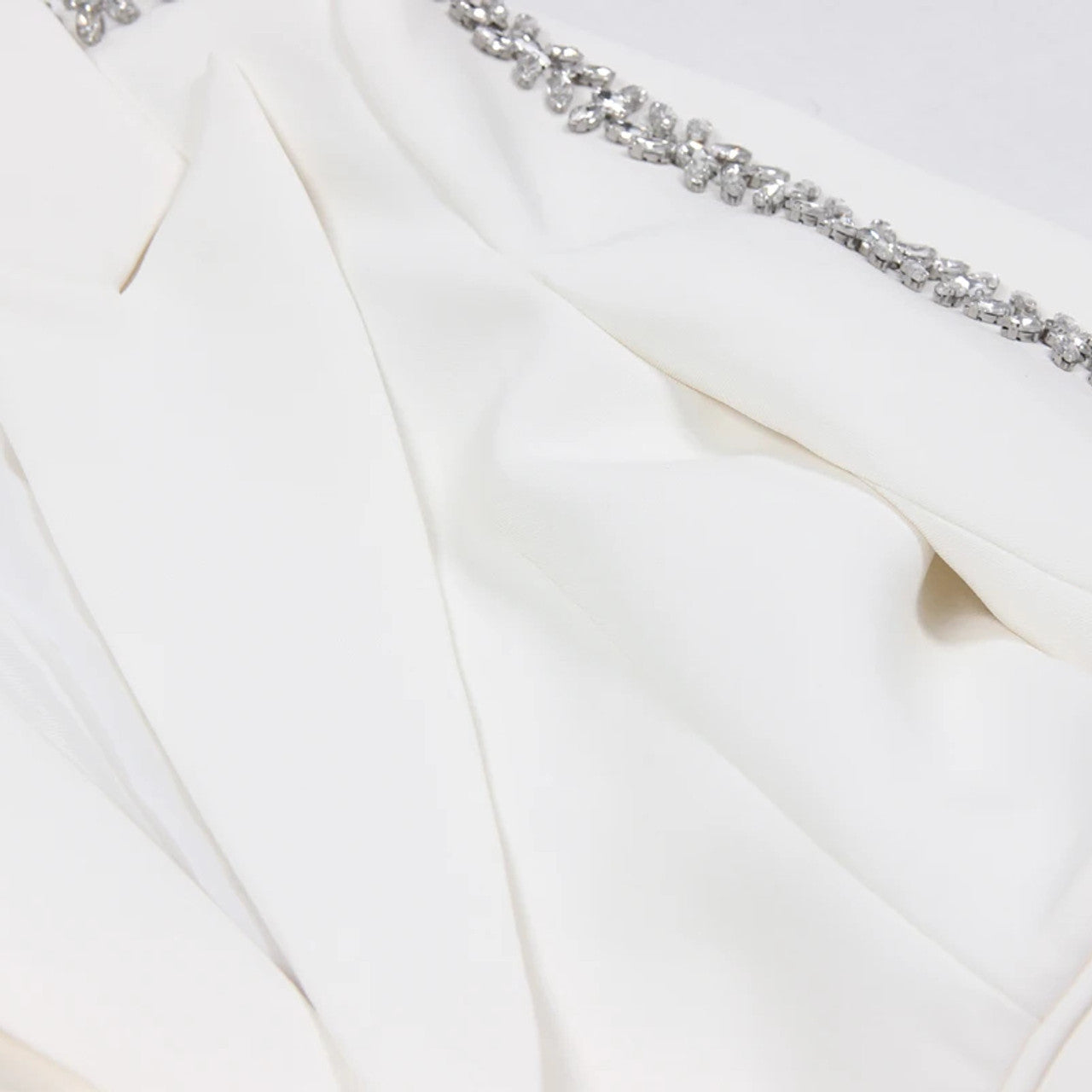 Long Sleeve Crystal Detail Suit