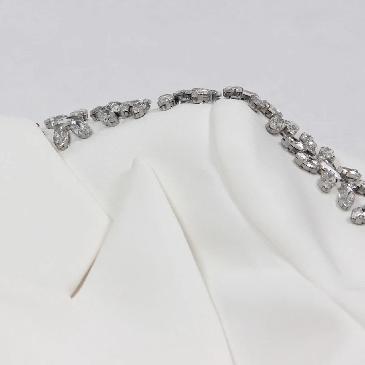 Long Sleeve Crystal Detail Suit