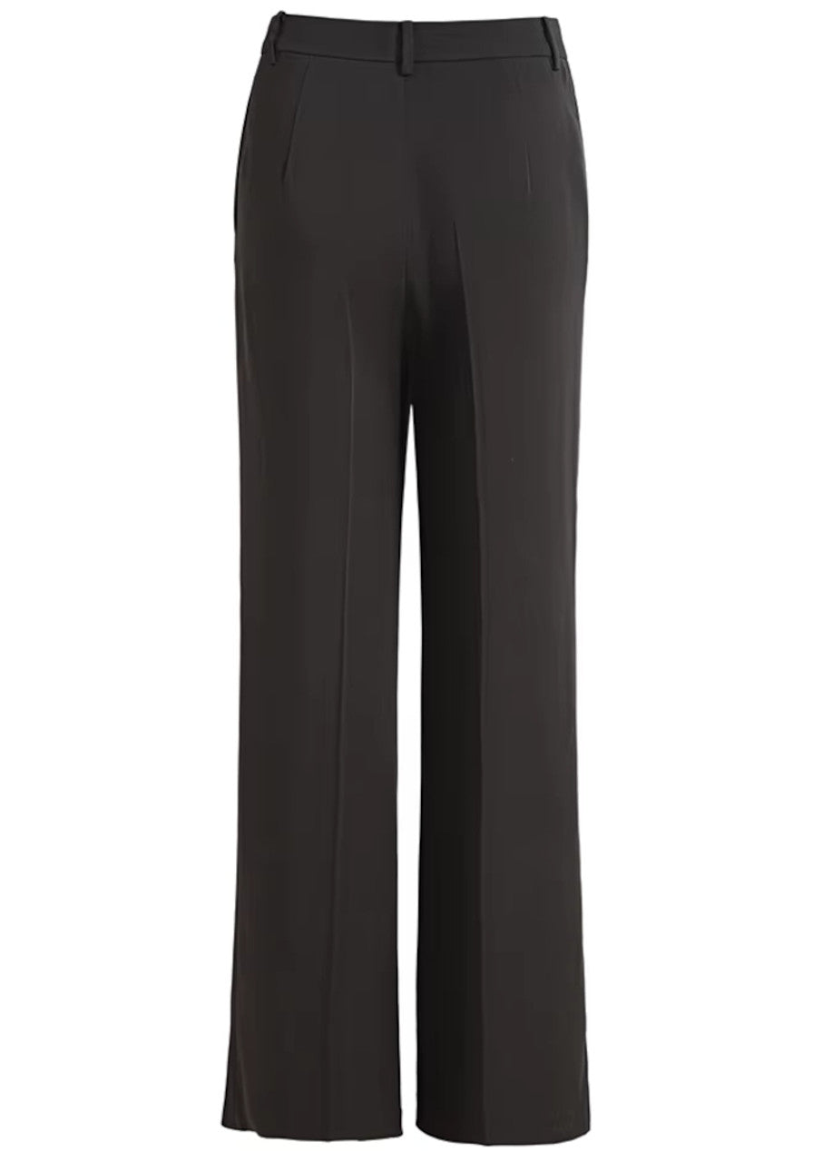 Long Sleeve Embellished Detail Suit Black