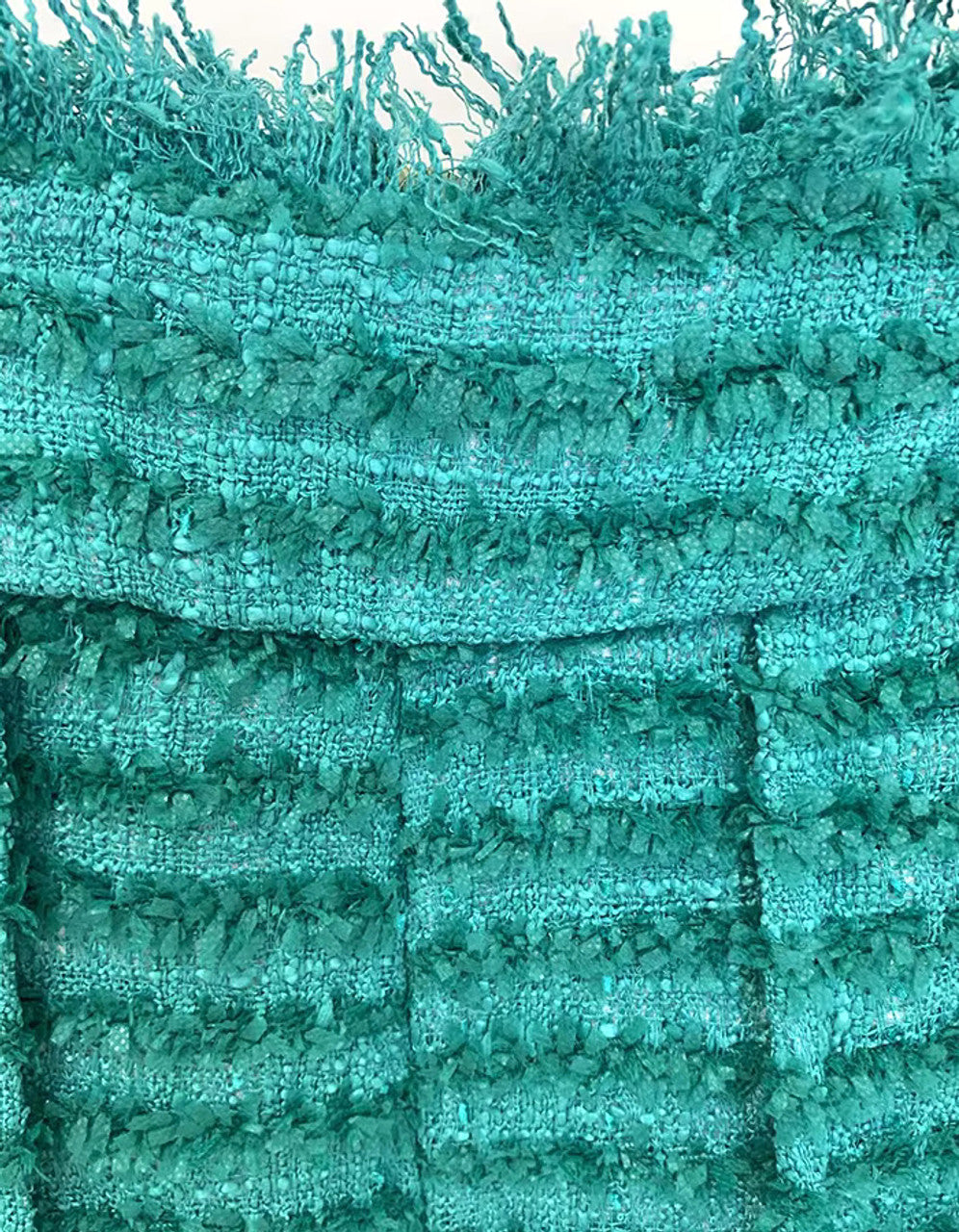 Long Sleeve Frayed Two Piece Set