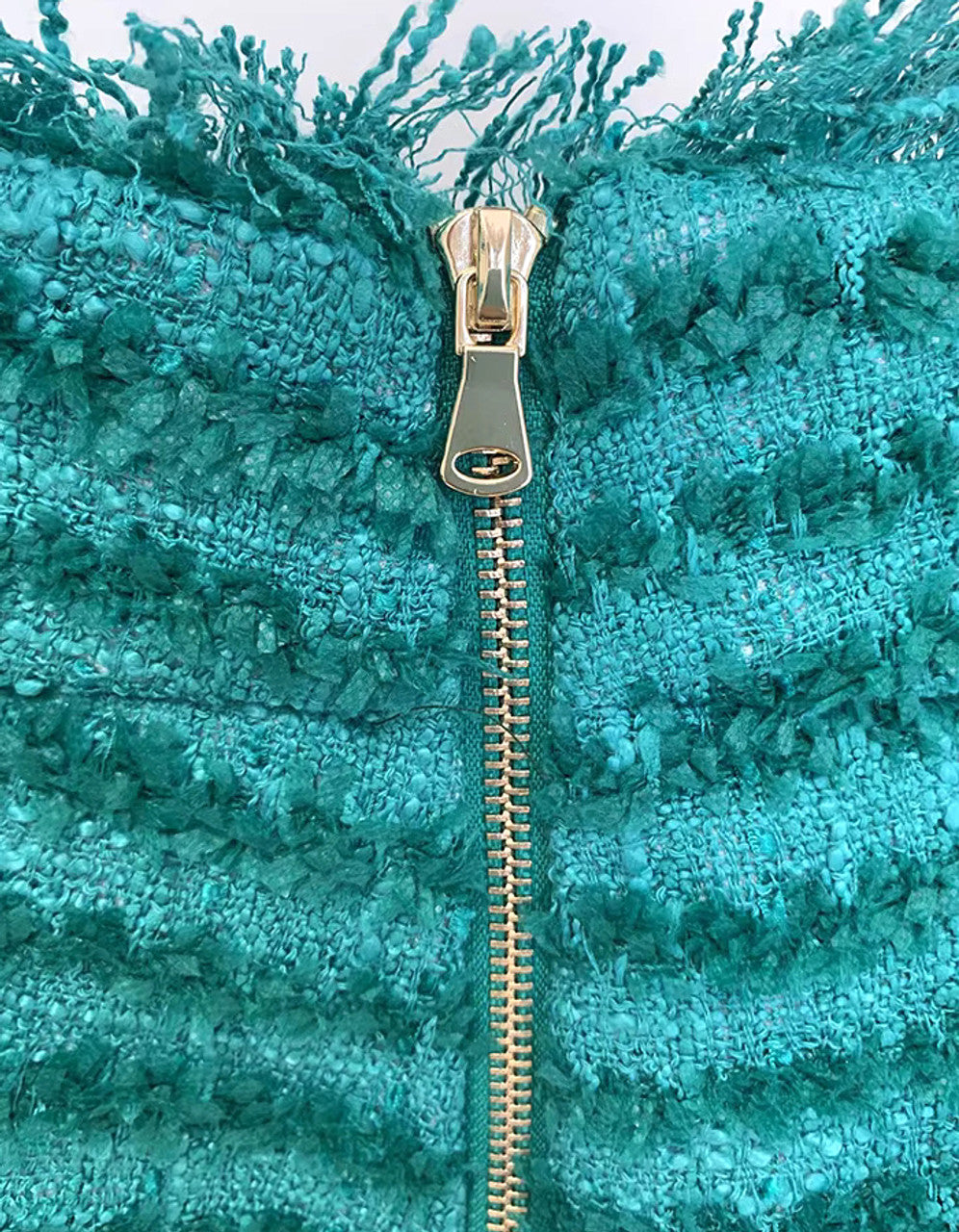 Long Sleeve Frayed Two Piece Set