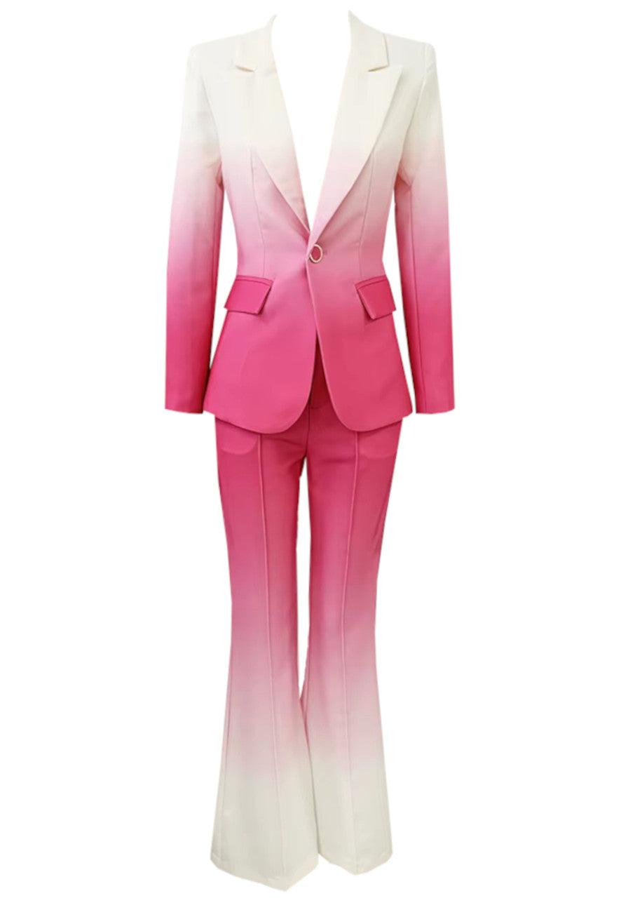 Long Sleeve Gradient Suit