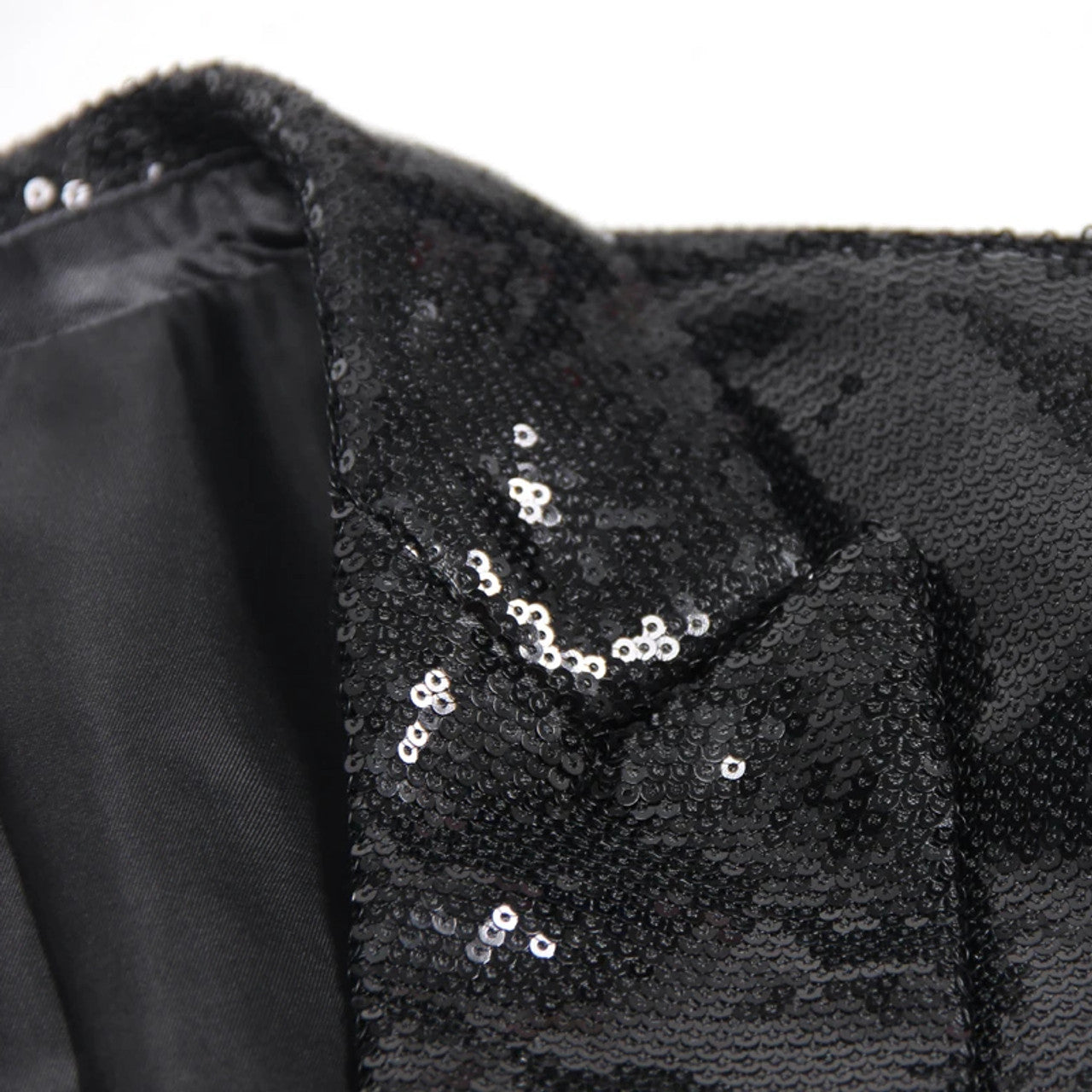 Long Sleeve Sequin Suit