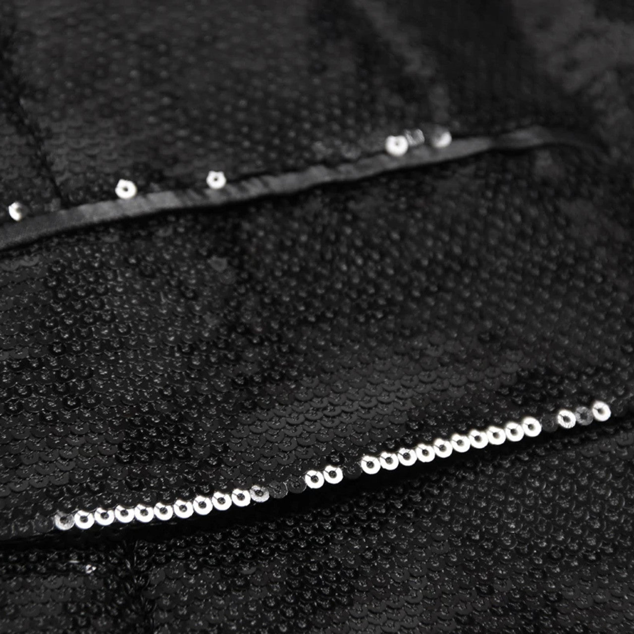 Long Sleeve Sequin Suit